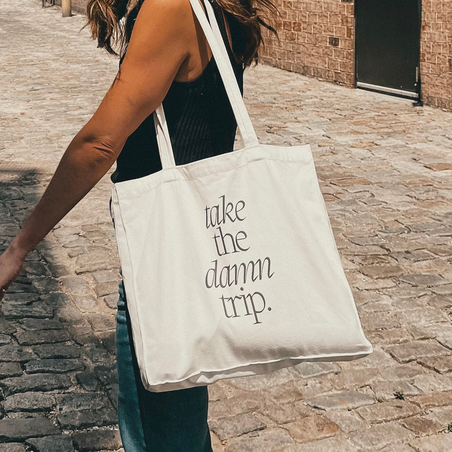 'Take the Damn Trip' Tote Bag