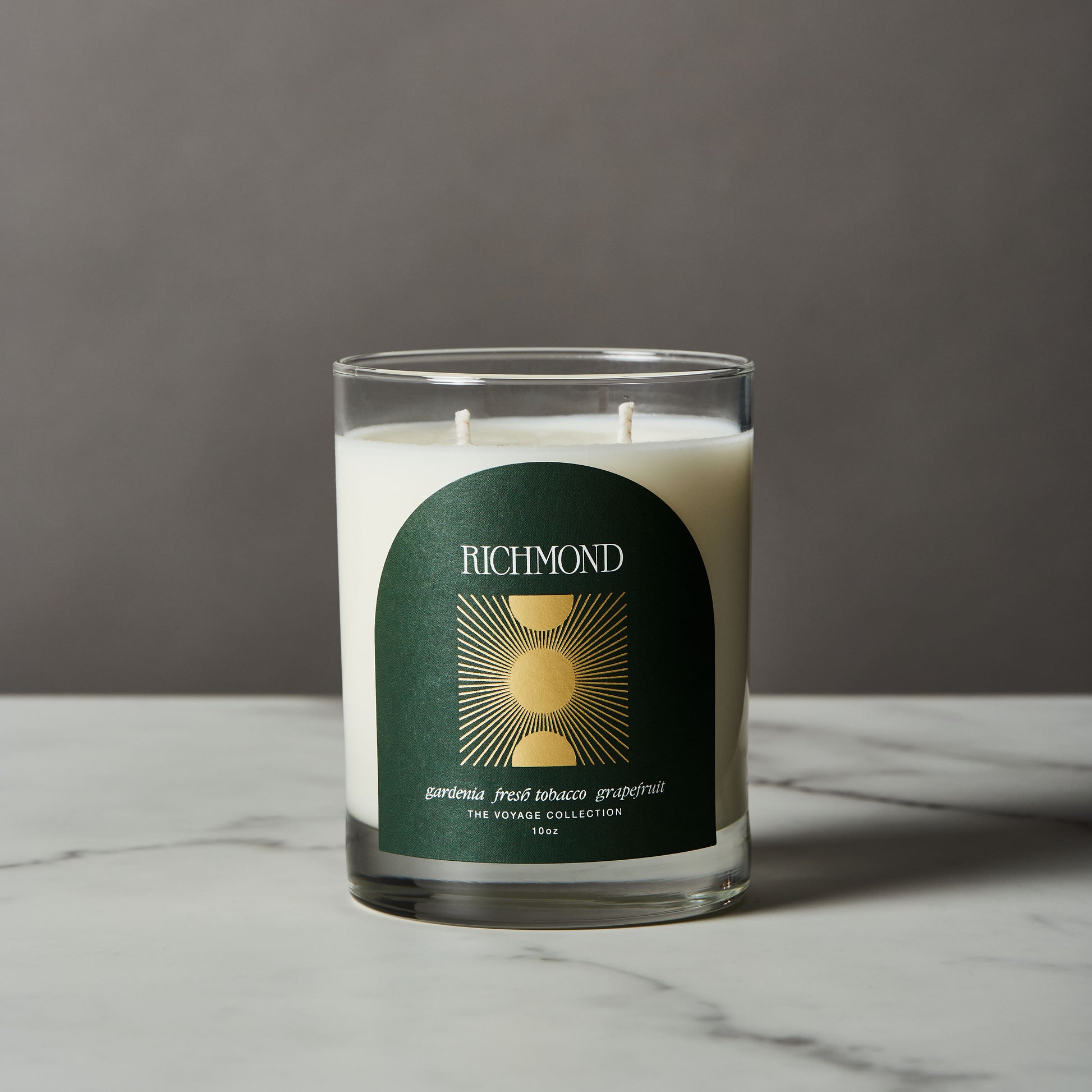 Richmond candle in glass jar