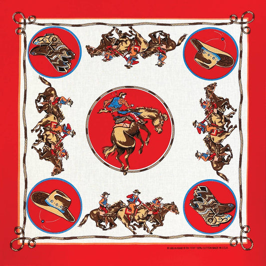 Rodeo Cowboy Bandanna