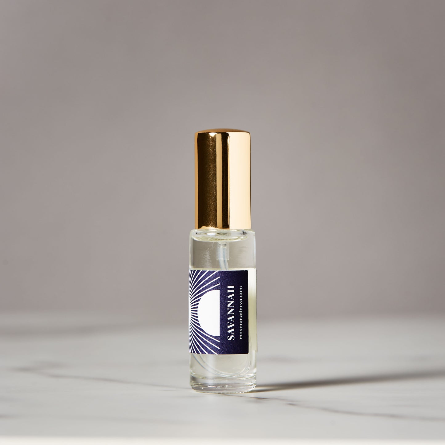 mini travel perfume rose, plum and cedar wood